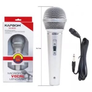 Microfone Com Fio 2,5m - Ka-M303 - Kapbom
