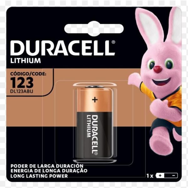Bateria Lithium 3v 123a - Duracell