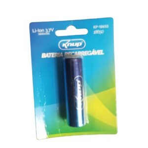 Bateria Recarregável 3,7v 3800mm - Kp-18650 - Knup