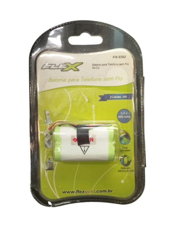 Bateria Para Telefone S/ Fio Fx-65u
