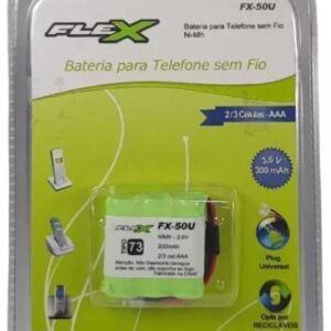 Bateria Para Telefone S/ Fio - Flex - Fx-50u