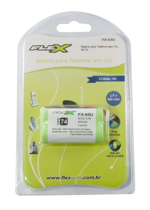Bateria Para Telefone S/ Fio Fx-65u - Image 2