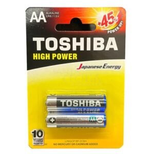 Pilha Alcalina Aa Lr6gcp Bp- 2cbh 2un - Toshiba