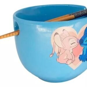 Tijeta Com Hashi - Stitch - 500ml