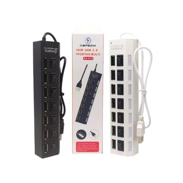 Hub 7 Portas USB 2.0 - KA-H7U - Kapbom