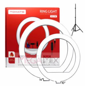 Ring Ligth 36cm 14"  C/ Tripé - Mlg -086 - Tomate