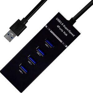 Hub 4 Portas USB 2.0 E 3.0 - KP-HB500 - Knup
