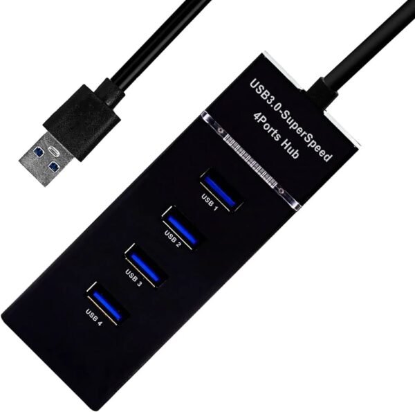Hub 4 Portas USB 2.0 E 3.0 - KP-HB500 - Knup