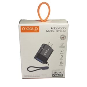 Adaptador Otg Usb Femea V8 Macho - Cba-21 - A'gold