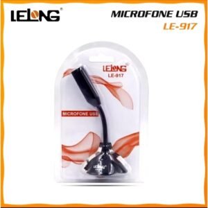 Microfone De Mesa C/ Fio Usb - Le-917 - Lelong