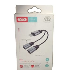 Adaptador Iphone - C/ Entrada P/ Carregador E Fone