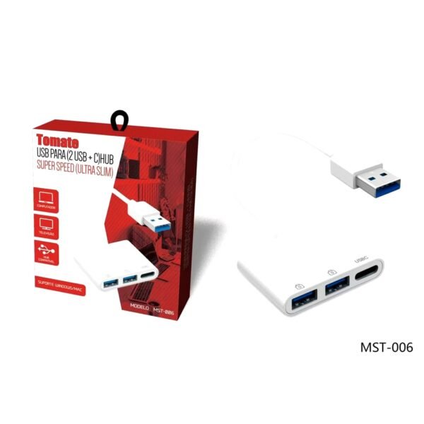 Adaptador C/2 Usb 3.0 & Usb C