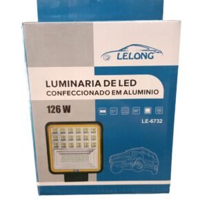 Farol Auxiliar Led 126w Le-6732 - Lelong