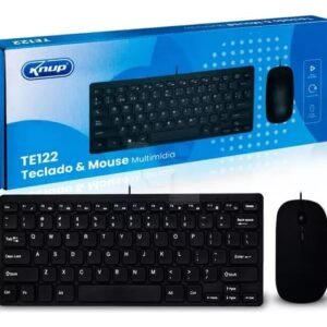 Kit Teclado E Mouse C/ Fio -Kp-Te122 - Knup