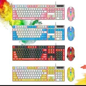 Kit Teclado E Mouse Gamer Rgb - Kp Te116 - Knup