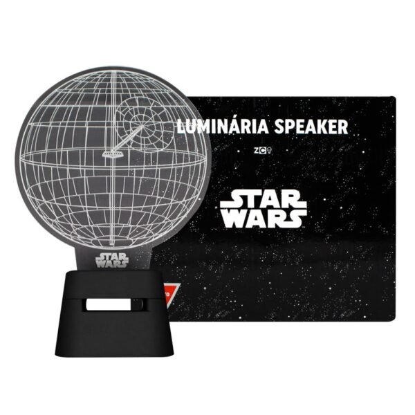 Luminaria Speaker Estrela Da Morte - Star Wars