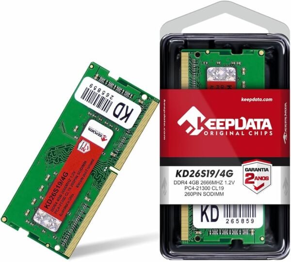 Memoria Ddr4 4gb 2666mhz - Keepdata - Notebook