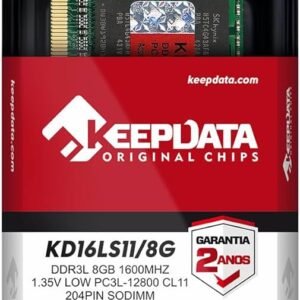 Memoria Ddr3L 8gb 1600 - Keepdata - Notebook