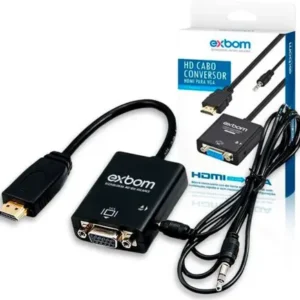 Coversor Hdmi Pra Vga Cc-Hva100 / Exbom