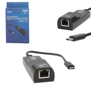 Conversor Tipo C P/ Rj45 -Usb 3.0 - Kp-Ad103 - Knup