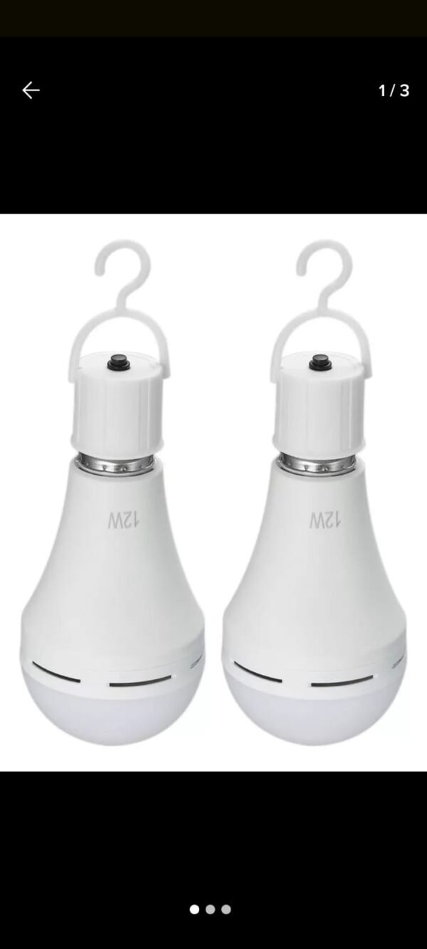 Lampada De Emergencia 4x1 8w Bulbo Led- Wb