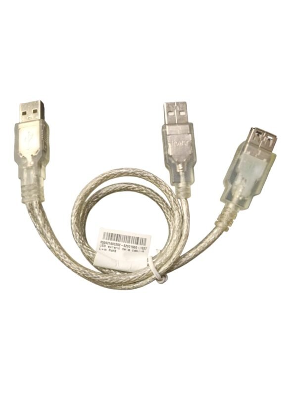 Cabo Usb 2 Saidas Macho E Femea