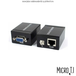 Extensor De Sinal Vga  Via Cabo De Rede Rj45 - Kp-Hm004 - Knup