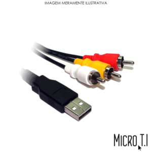 Cabo Usb 3rca Mb1049 - Mbtech
