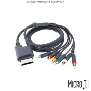Cabo Av Rca Componente Para Xbox 360 Bm505 - B-Max