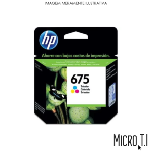 Cartucho Hp 675 Colorido