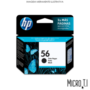 Cartucho Hp 56 Preto
