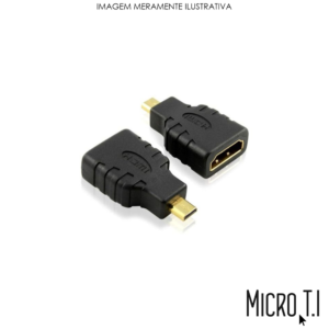 Adaptador Micro Hdmi Macho Hdmi Femea - Tomate