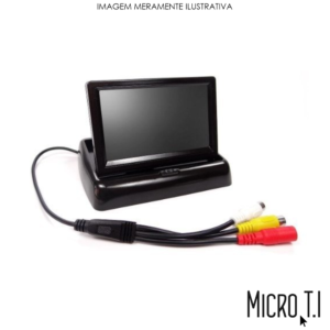 Monitor Lcd Automotivo Tomate Mtm-153