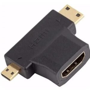 Conector Hdmi Femea P/ Mini E Micro Hdmi Macho - Le-5536 - It Blue