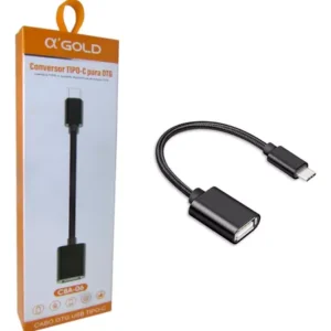 Cabo OTG p/ Tipo-c - Cba-06 - A'Gold