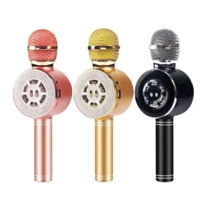 Microfone Karaoke s/ fio - Mt-1035 - Tomate