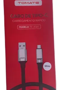 Cabo De Dados Tipo C - Tc-202c  - Tomate