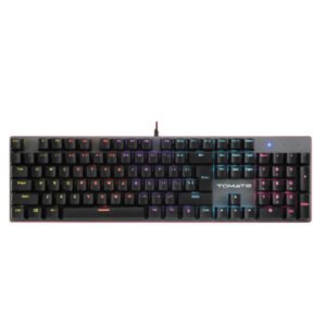 Teclado Gamer Mecânico RGB - Mte-M105 - Tomate