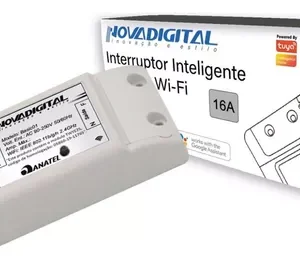 Interruptor Inteligente Wi-fi Ms101 10a - Novadigital 1 Canal