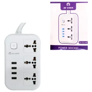 Tomada Elétrica Régua Com 3 Saídas E 4 Entradas Usb - Oi-to140 - Oi Vida
