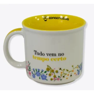 Caneca - Motivacional Floral - 350ml