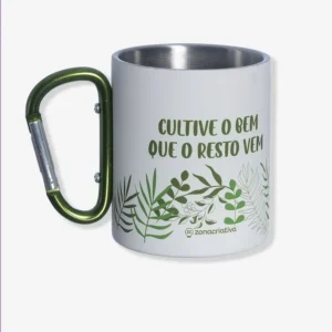 Caneca Mosquetão - Jardinagem - 300ml