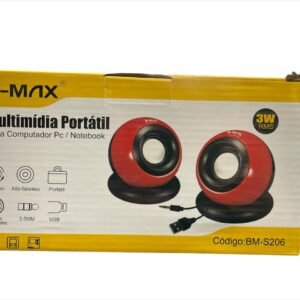 Caixa De Som Para Computador - B-max - Bm-s206
