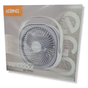 Mini Ventilador De Mesa Portátil 3 Velocidades