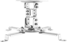 Suporte Para Projetor Branco -  PRO100W - Elg
