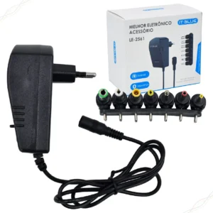 Fonte De Alimentação Universal C/ 7 Plugs - It Blue - Le2561