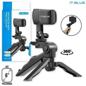 Suporte de Mesa p/ Celular - Le-118 - It-Blue