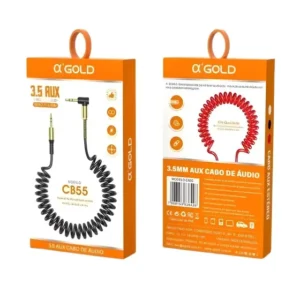 Cabo Auxiliar P2 p/ P2 3.5mm - CB-55 - AGold