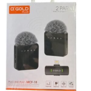 Microfone Lapela s/ Fio p/ IOS - A'gold - MCF-18