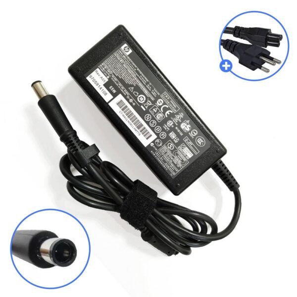 Fonte Carregador Hp 18.5v  3.5a